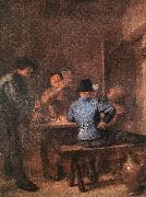 BROUWER, Adriaen In the Tavern fd Spain oil painting reproduction